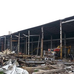 豐原地板拆除，清理整潔的施工現場