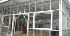 真新鐵皮台中鐵皮屋新建工程案例，結構穩固