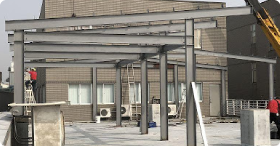 台中屋頂加蓋鐵皮完工實景，提供有效防護